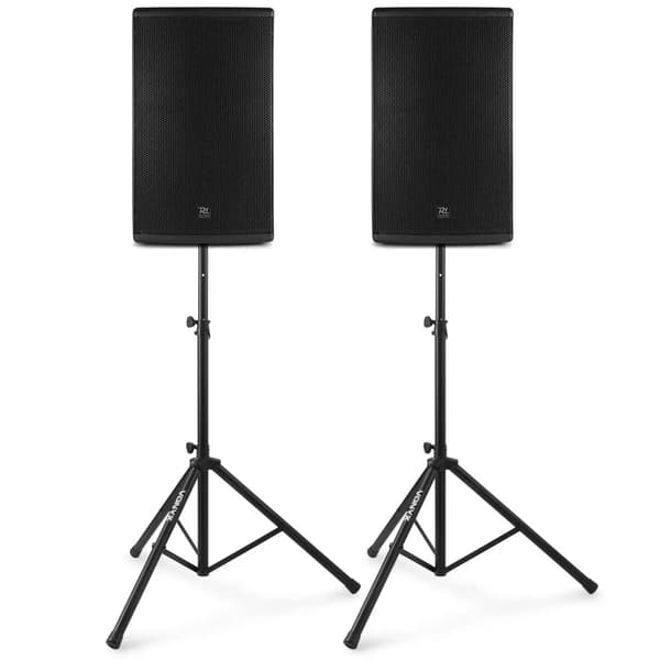 Power Dynamics PD415A högtalarset 2800W med stativ