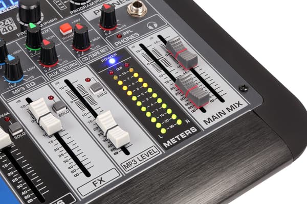 Power Dynamics PDM-S1204 Scen mixer12kanaler DSP/MP3