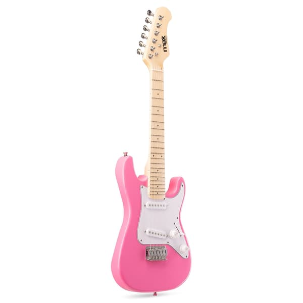 Max GigKit Junior Elgitarrpaket Rosa 1/4