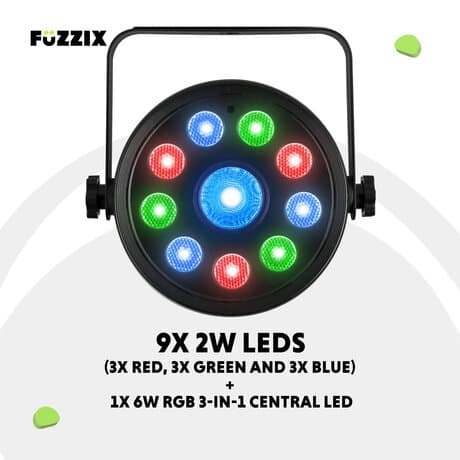 Fuzzix PLF15 Party Par RGB DMX