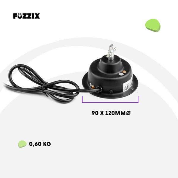 Fuzzix MBM400 motor för discokula - max 10kg - 220 volt