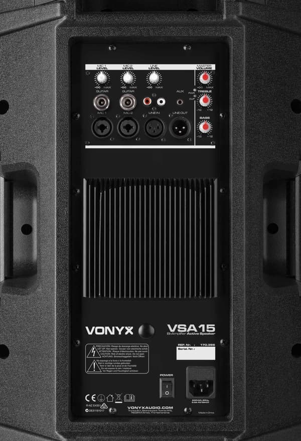 Vonyx active 2.1 komplett ljudsystem VSA15- 3200W
