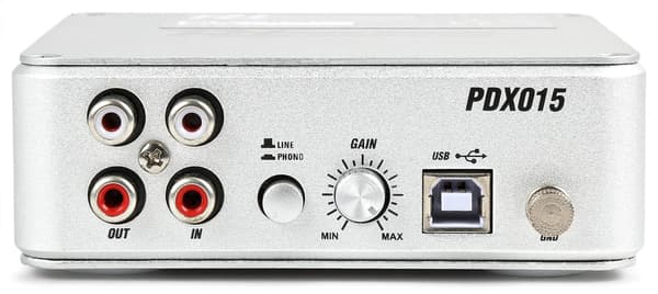 Power Dynamics PDX015 USB2.0 Förförstärkare, Skivspelare, Programm