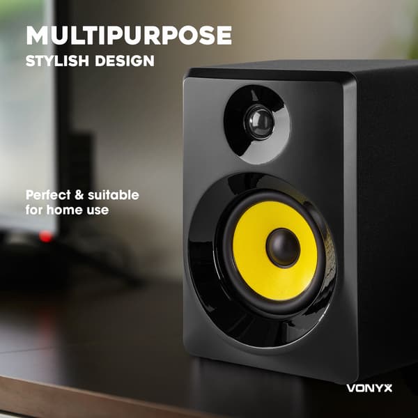 VONYX SMN30B Aktiv Studio Monitor 3" Par