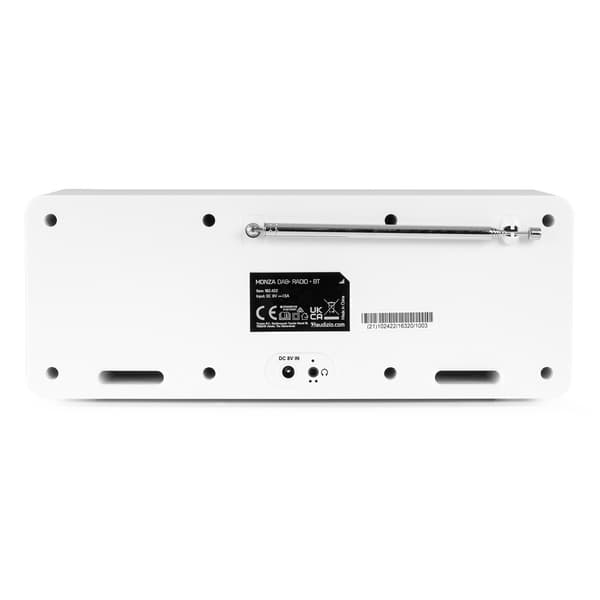 Monza Dab+ stereo radio vit