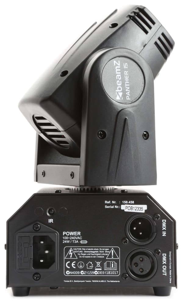 Paket 2xPanther 15 Led Beam RGBW Moving Head IRC