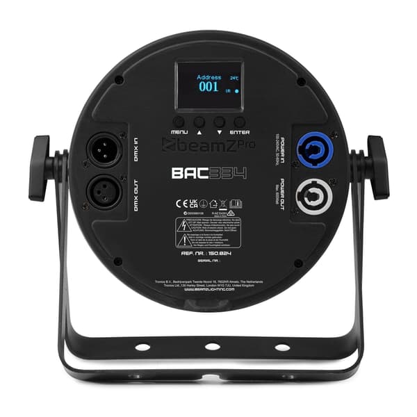 beamZ Pro BAC334 LED Pro Par RGBWA-UV