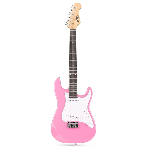 Max GigKit Junior Elgitarrpaket Rosa 3/4
