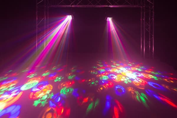 BeamZ LED Gobo Derby 21x3W RGBA Strobe UV