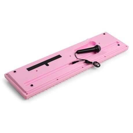 Max KD54 Electronic Keyboard 54-keys med batteri Rosa