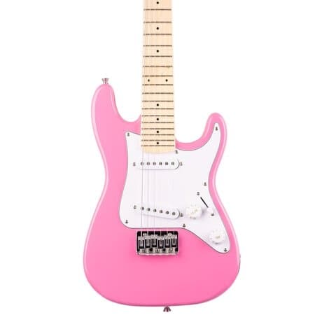 Max GigKit Junior Elgitarrpaket Rosa 1/4