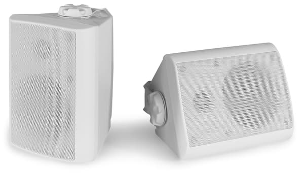 Power Dynamics BGO40V Högtalarset 4"100W Peak effekt IP56  vit