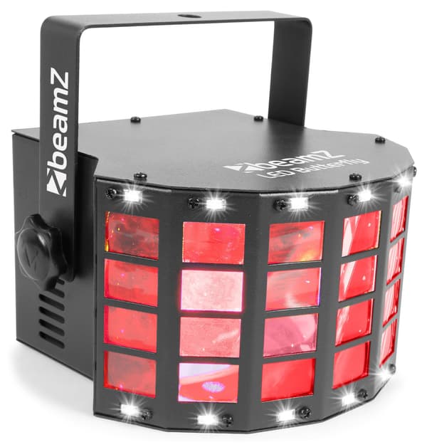 BeamZ LED Butterfly Derby 3x3W RGB, SMD Strobe
