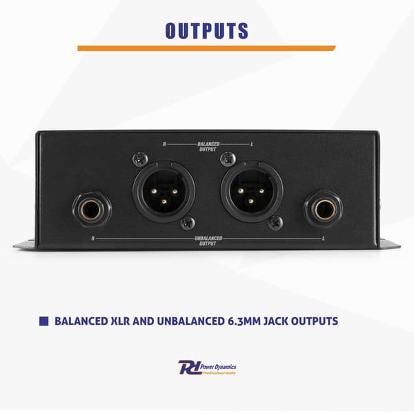 Power Dynamics PDX40 Stereo Blutooth Audio Receiver