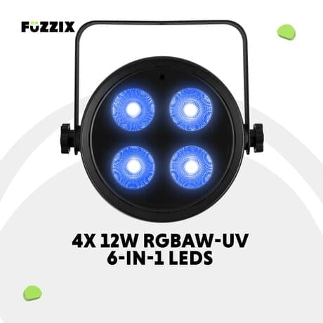 Fuzzix PLF20 Party Par RGBAW-UV DMX