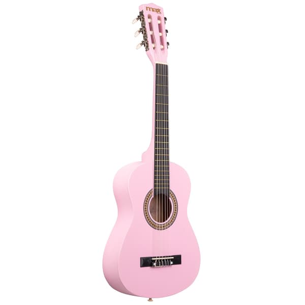 Max SoloArt Junior 1/4 Klassisk Gitarrpaket – Rosa