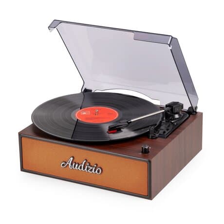 Audizio Reno Skivspelare Retro Copper
