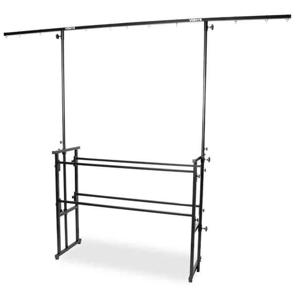 Vonyx DB7 Pro mobilt Disco stativ, svart