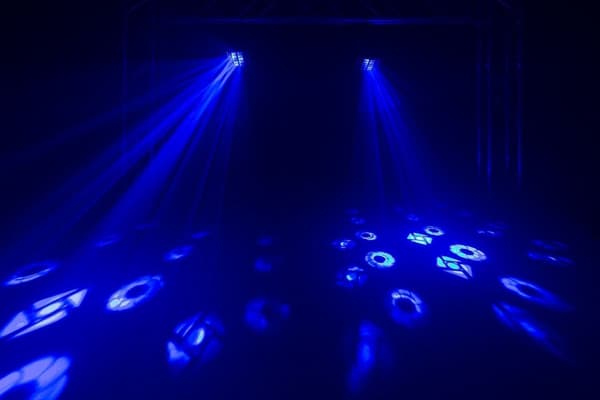 BeamZ LED Gobo Derby 21x3W RGBA Strobe UV
