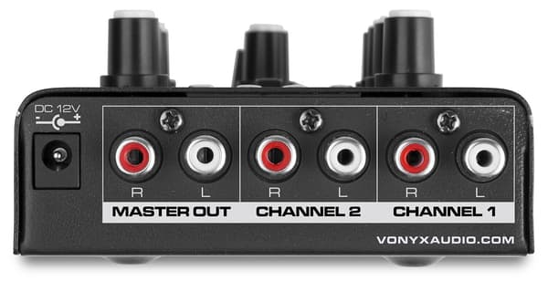 Vonyx STM500BT Mixer 2CH, BT, MP3, Displa