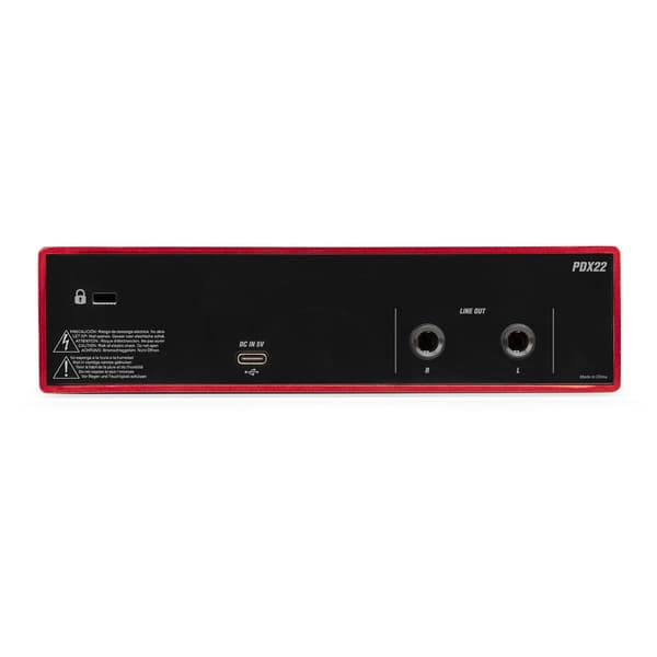 PDX22 USB Audio interface Combo