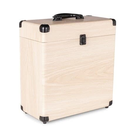 Audizio RC32 Vinyl Record Case Ljus Trä
