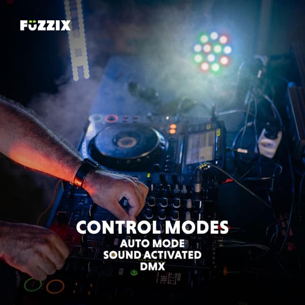 Fuzzix PLF12 Party Par RGB DMX