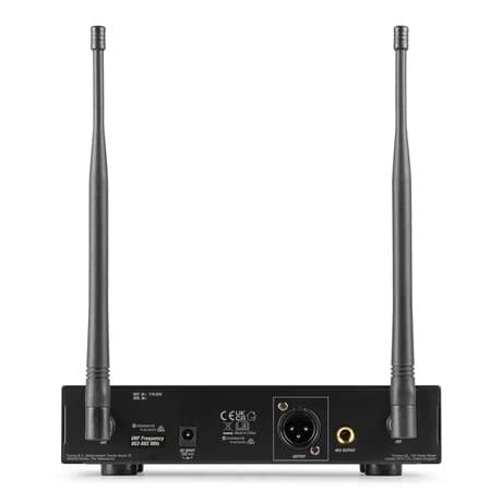 Power Dynamics PD210 160-kanals UHF trådlös mikrofon True Diversity System HH