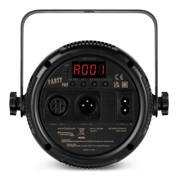 Fuzzix PLF12 Party Par RGB DMX