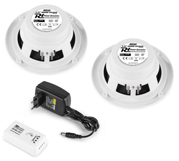 Power Dynamics BT10SET högtalare +BT Amp.Module