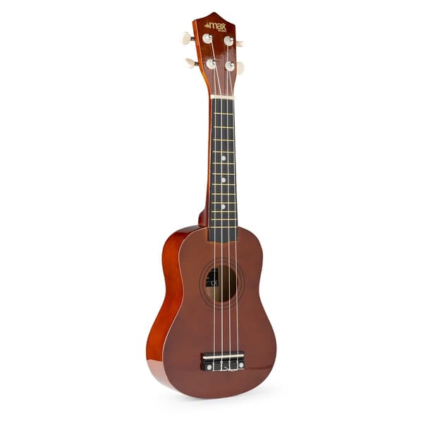 UKEY Ukulele set Soprano 21" Mörk Naturell