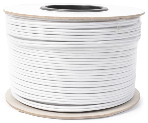 PD Connex RX26 Högtalarkabel 2x0.75 vit 100m