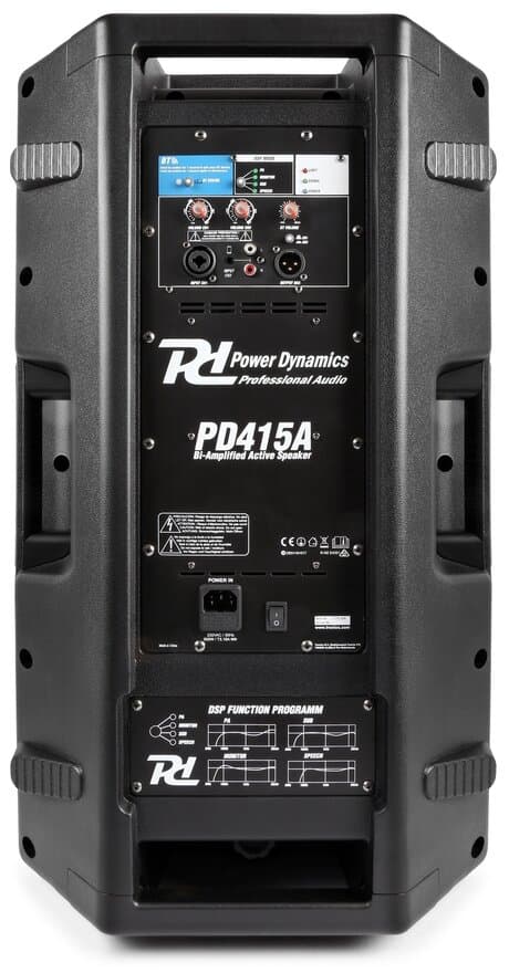 Power Dynamics PD415A högtalarset 2800W med stativ