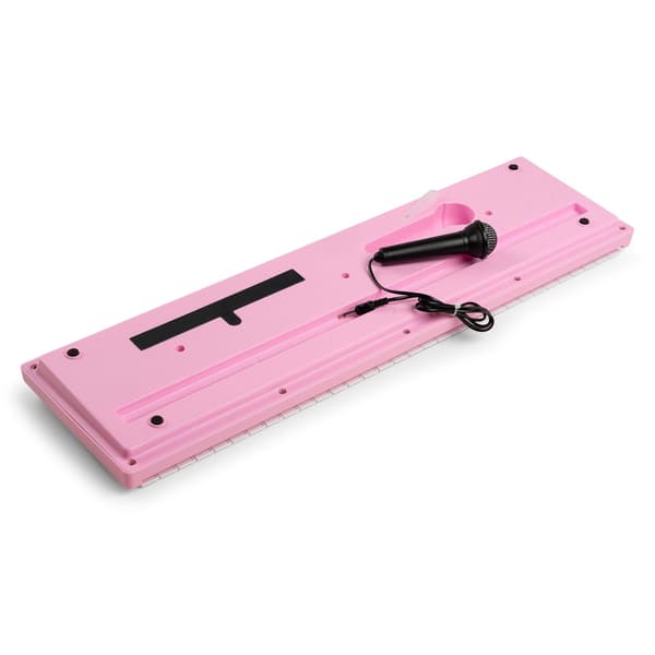 Max KD54 Electronic Keyboard 54-keys med batteri Rosa
