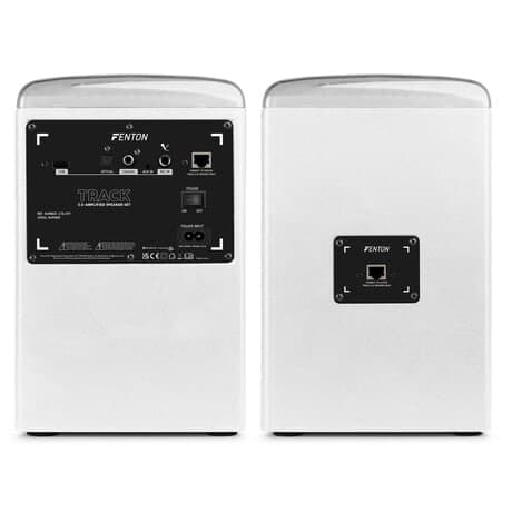 Fenton Track 2.0 Amplified Speaker Set with LED White
