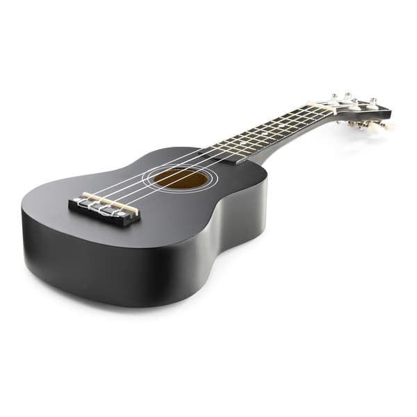 UKEY Ukulele set Soprano 21" Svart