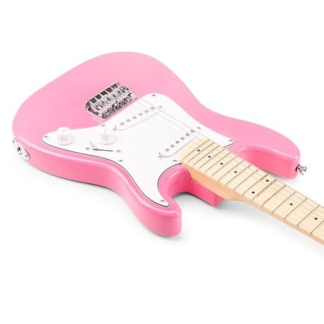 Max GigKit Junior Elgitarrpaket Rosa 1/4