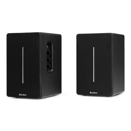 Audizio KS01B Active Bookshelf Speaker Set 120W BT Black