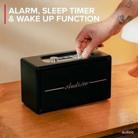 Audizio Tune60 DAB Radio Retro Svart
