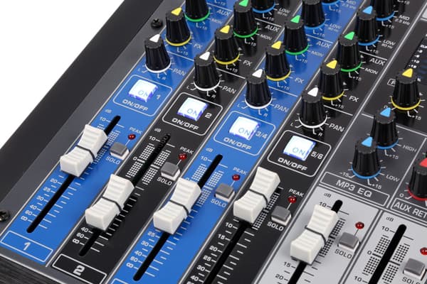 Power Dynamics PDM-S1204 Scen mixer12kanaler DSP/MP3