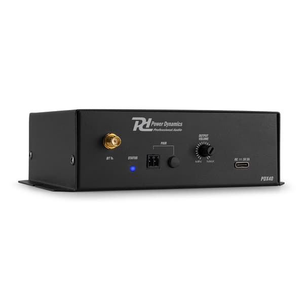 Power Dynamics PDX40 Stereo Blutooth Audio Receiver