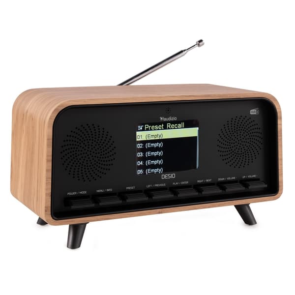 Audizio Desio DAB Radio – Ljust trä
