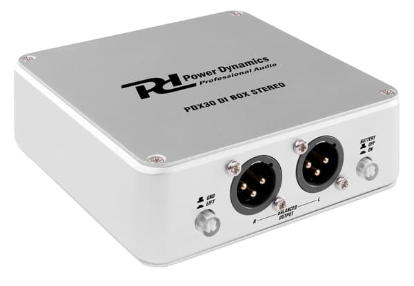 Power Dynamics PDX30 DI BOX Stereo