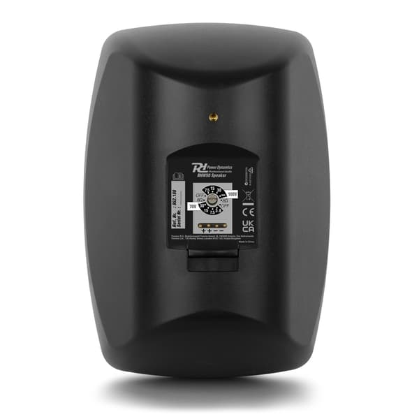 Power Dynamics BHW50BK IPX5 högtalarset - 100V - 80W - Svart
