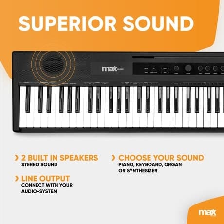 Max RhapsodyDP88 Digital Piano 88-tangenter