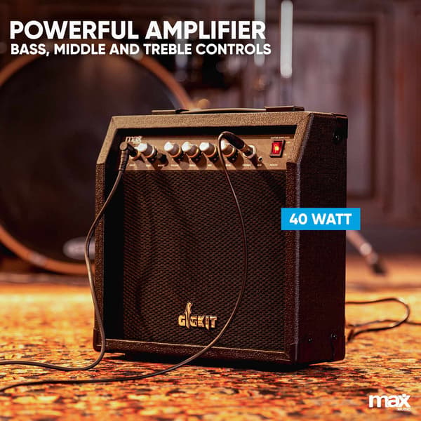 Max GIGKit gitarrförstärkare 40W Peak effekt för elgitarrer