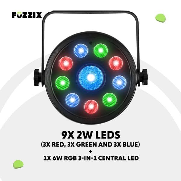 Fuzzix PLF15 Party Par RGB DMX