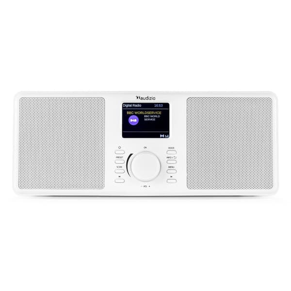 Monza Dab+ stereo radio vit