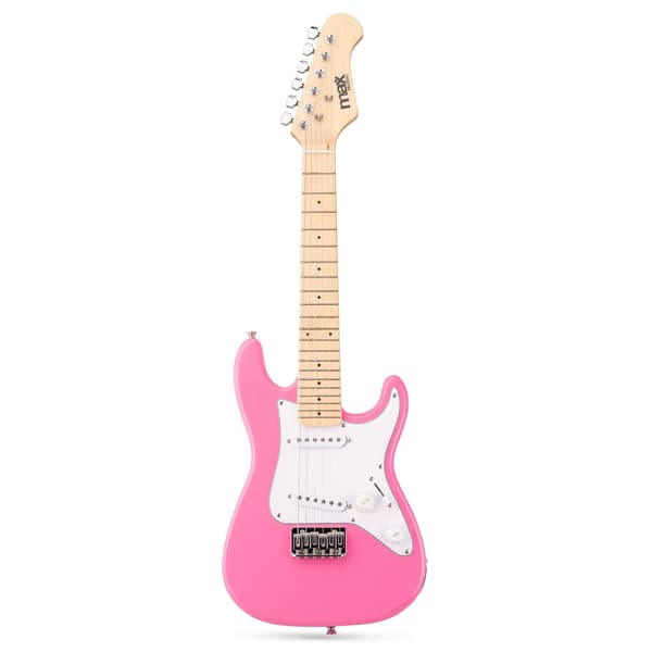 Max GigKit Junior Elgitarrpaket Rosa 1/4