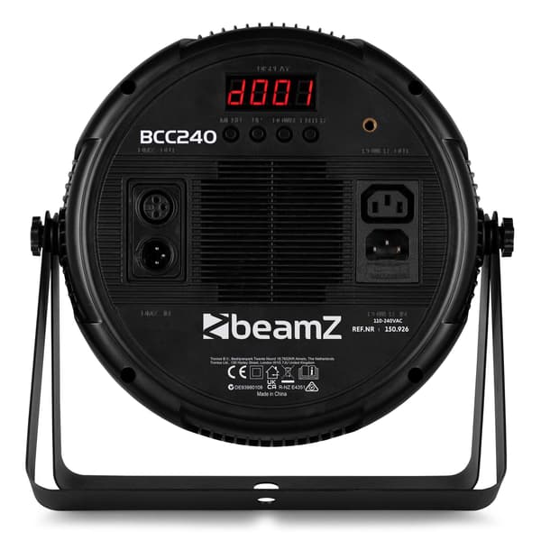 beamZ BCC240 Flat Par 27x 4W RGBW